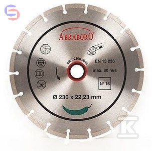 TARCZA DIAMENTOWA UNIWERSAL 230X22/7 N16 ABRABORO
