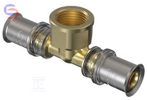 Wavin TIGRIS Trójnik GW M5 fi16x1/2"x16 0,1kg