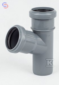 ONNLINE TRÓJNIK HT 40x40/67 PP Szary Sanitarny