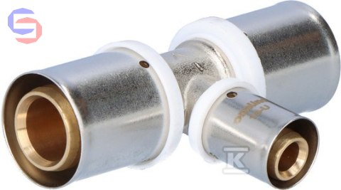 ONNLINE Trójnik redukcyjny zaprasowywany 25x16x25 mm profil U