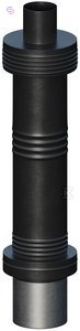 ONNLINE Wyjście pionowe koncentryczne DN60/100 0.16x0.15x0.62m 1.31kg