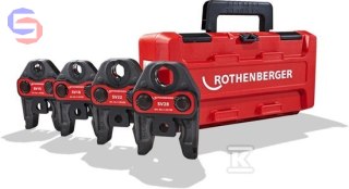 ROTHENBERGER Zestaw szczęk U 16-20-25-32 mm w walizce 15067X