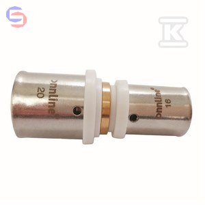 ONNLINE Złączka zaprasowywana redukcyjna 20x16 mm U-profil