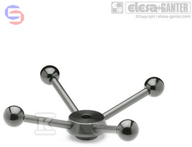 GN 213-80-B20 KOŁOWROT ELESA+GANTER