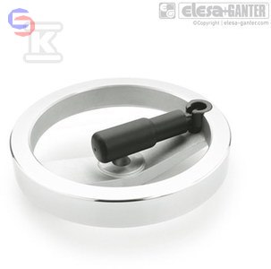 GN 322.3-140-B14-R KOŁO RĘCZNE ELESA+GANTER