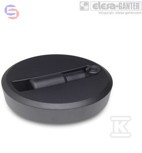 GN 923.3-100-K10-R-SR KOŁO RĘCZNE ELESA+GANTER