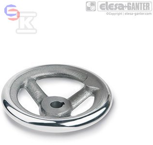 GN 950.1-GG-125-K14-A KOŁO RĘCZNE ELESA+GANTER