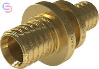 KAN-therm ULTRALINE Łącznik mosiężny redukcyjny 16/14 mm