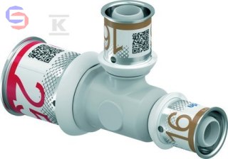 Uponor S-Press PLUS Trójnik Redukcyjny PPSU 25-16-16 MLC
