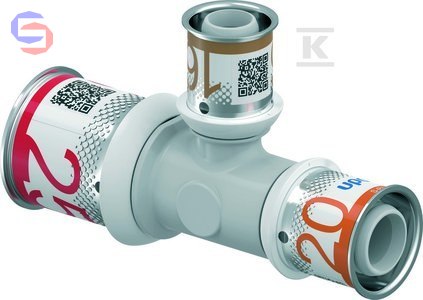Uponor S-Press PLUS Trójnik Redukcyjny PPSU 25-16-20 MLC