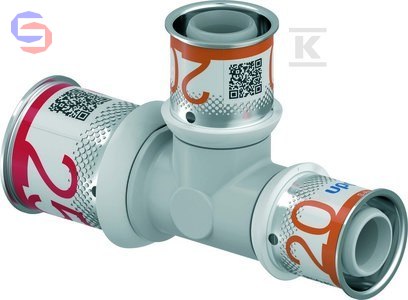 S-PRESS PLUS TRÓJNIK RED PPSU 25-20-20 UPONOR