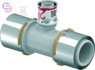 Uponor S-Press Plus Trójnik Redukcyjny PPSU 50-25-50 MLC