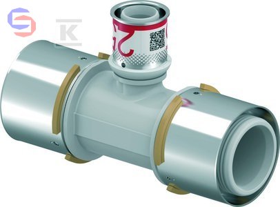 Uponor S-Press Plus Trójnik Redukcyjny PPSU 50-25-50 MLC