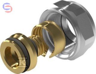 KAN-therm ULTRALINE Śrubunek mosiężny GW 3/4" 0,03m