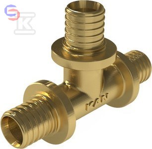 KAN-therm ULTRALINE Trójnik mosiężny 16 mm