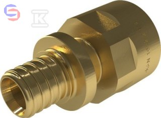 KAN-therm ULTRALINE-14 Złączka mosiężna GW 1/2"