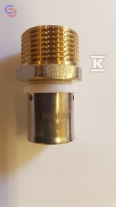 ZŁĄCZKA ZAPRASOWYWANA GZ 50MM X 2" ONNLINE