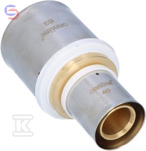ONNLINE Złączka zaprasowywana redukcyjna 63x40 mm