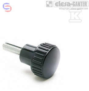 B.259/20 P-M6X16 POKRĘTŁO RADEŁKOWANE ELESA+GANTER