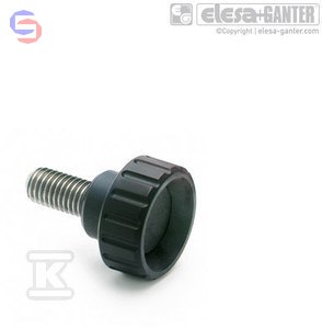 BT.16-SST-P-M4X6 POKRĘTŁO Z CHWYTEM ELESA+GANTER