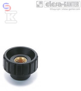 BT.25 FP-M8-ESD-C POKRĘTŁO Z CHWYTEM ELESA+GANTER