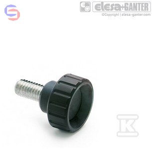 BT.32 P-M10X30-ESD-C POKRĘTŁO Z CHWYTE ELESA+GANTER