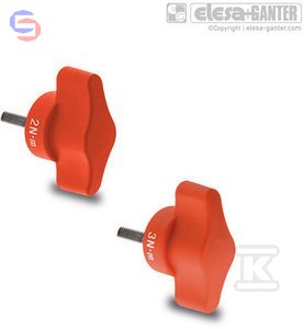 CTD.48 P-M6X25-2-C2 NAKRĘTKA MOTYLKOWA ELESA+GANTER