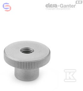 DIN 466-M4-NI NAKRĘTKA RADEŁKOWANA ELESA+GANTER
