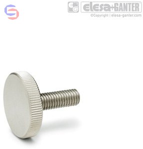 DIN 653-M4-8-NI WKRĘT DOCISKOWY ELESA+GANTER