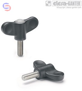 EWN.55 SST-P-M8X20-C3 NAKRĘTKA MOTYLKOW ELESA+GANTER