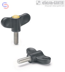 EWN.70 SST-P-M10X20-C4 NAKRĘTKA MOTYLK. ELESA+GANTER