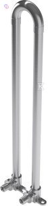 KAN-therm ULTRALINE Kolano zespolone mosiężne Cu Ø15 L=300mm