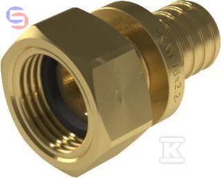KAN-therm ULTRALINE Półśrubunek mosiężny 20 GW G1/2"
