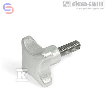 GN 6335.5-AM-40-M8-30 POKRĘTŁO GWIAŹD ELESA+GANTER