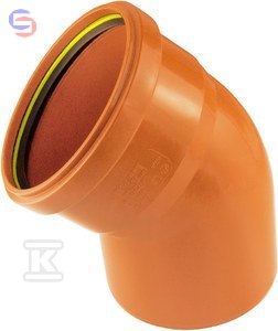 KOLANO PP 400/30 S13.3 LOCK KANALIZACJA ZEWNĘTRZNA KACZMAREK