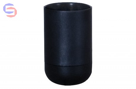 ONNLINE Oprawka E-27-6 4A 250V Czarna Termoplastyczna