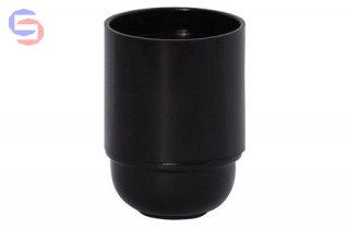 ONNLINE Oprawka bakielitowa E27-6 czarna skręcana 0,039x0,034x0,053m