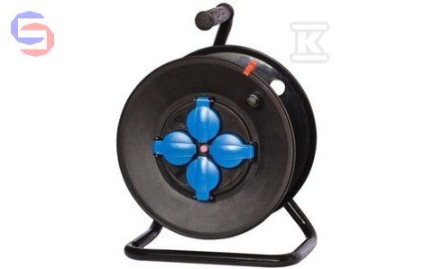 ONNLINE Rozgałęźnik na bębnie FILO 230V 4x230V IP44 z termikiem