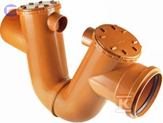 KACZMAREK KG Syfon 110 Typ M/F 0-0 Kanalizacja Zewnętrzna 0,29x0,11x0,50m