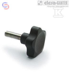 VC.692/32-SST-P-M8X40 POKRĘTŁO PEŁNE ELESA+GANTER