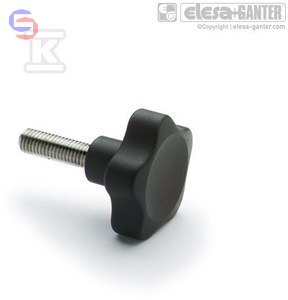 VC.692/40 SST-P-M6X20 POKRĘTŁO PEŁNE ELESA+GANTER