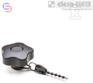 VCT.40 B-M8-LP-C9 POKRĘTŁO Z ZABEZP. ELESA+GANTER