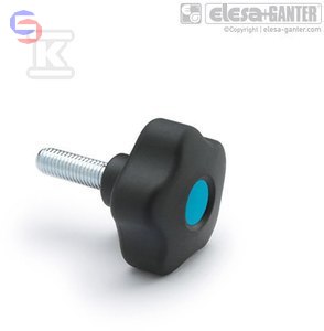VCT.66 P-M10X20-SOFT-C5 POKRĘTŁO ELESA+GANTER