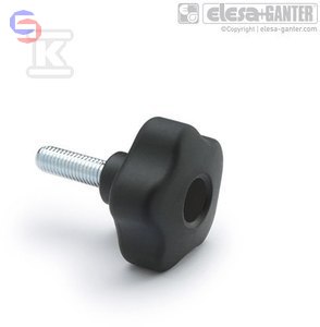 VCT.66 P-M12X30-SOFT-C9 POKRĘTŁO ELESA+GANTER