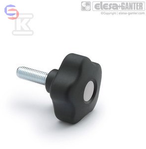 VCT.66 P-M12X40-SOFT-C3 POKRĘTŁO ELESA+GANTER