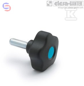VCT.77 P-M12X30-SOFT-C5 POKRĘTŁO ELESA+GANTER