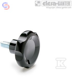 VL.155/50 P-M8X40 POKRĘTŁO ELESA+GANTER