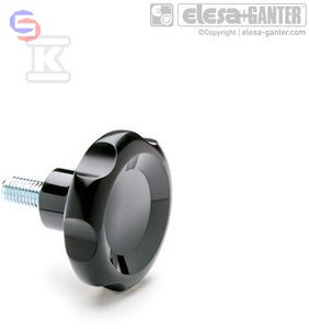 VL.155/60 P-M8X30 POKRĘTŁO ELESA+GANTER