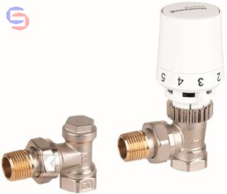 HONEYWELL HOME ZESTAW THERA-5 Termostatyczny kąt 1/2" VTL5020ES15