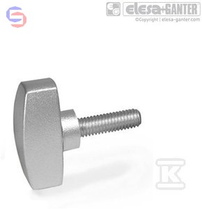 GN 433-NI-34-M6-30-MT ŚRUBA MOTYLKOWA ELESA+GANTER